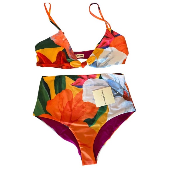 Mara Hoffman Other - Mara Hoffman Floral Bikini Two Piece Carla Lydia